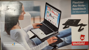 Flexibler Alu-Notebook-Tisch - 1. von 2