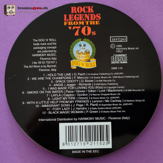 ROCK LEGENDS from the '70s