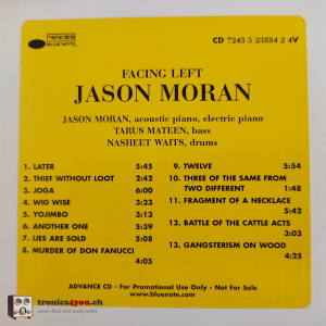 Jason Moran – Facing Left
