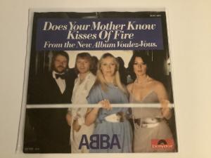 ABBA Single - Does Your Mother Know / Kisses Of Fire