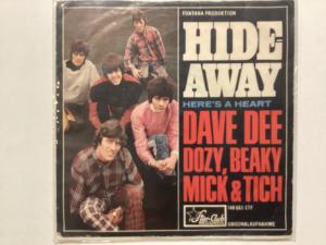 Dave Dee,Dozy, Beaky, Mick & Tich Single - Hideaway / 