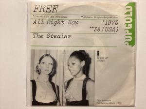 Free Single - All Right Now / The Stealer