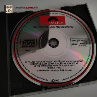 CD - Jimi Hendrix – Jimi Plays Monterey