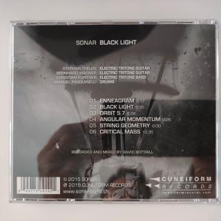 CD - Sonar – Black Light