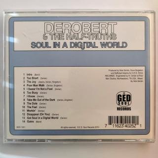 CD - DeRobert & The Half-Truths – Soul In A Digital World