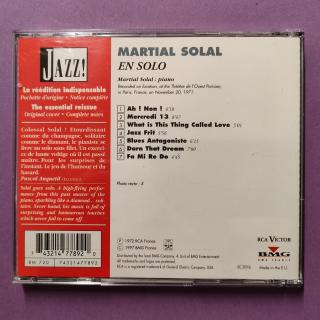 CD - Martial Solal – En Solo