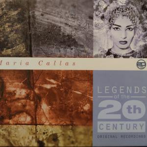 CD - Maria Callas – Legends Of The 20th Century