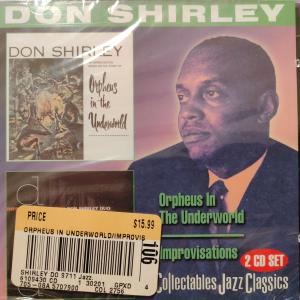 CD- Don Shirley – Orpheus In The Underworld / Improvisations