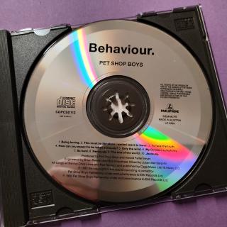 CD - Pet Shop Boys – Behaviour