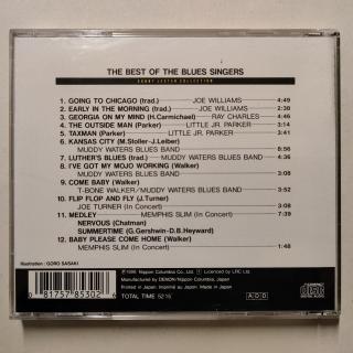 CD - The Best Of The Blues Singers - Denon, made in Japan