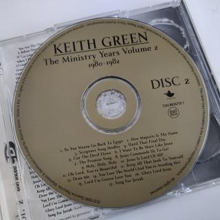 CD - Keith Green – The Ministry Years 1980 - 1982, Vol. 2