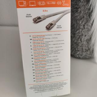 VIVANCO CAT 5e Netzwerkkabel 3,0m - NEU