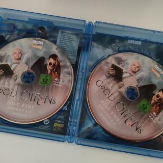 Blu-ray 2-Disc Set -  Serie GOOD OMENS - mit Michael Sheen