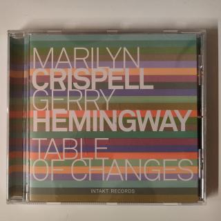CD - Marilyn Crispell, Gerry Hemingway – Table Of Changes