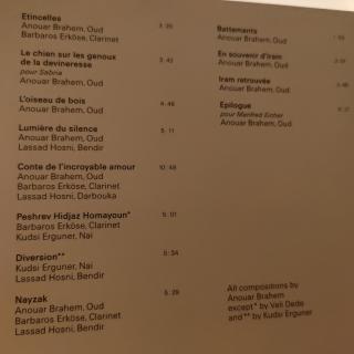 CD - Anouar Brahem – Conte De L'Incroyable Amour