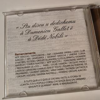 CD - Canta u Populu Corsu - ALTRI MENTI 1973/2013