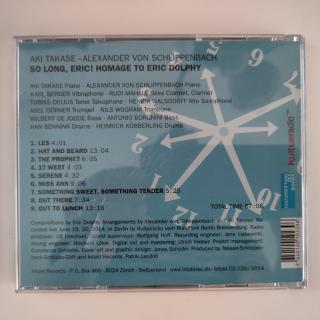 CD - So Long, Eric! Homage To Eric Dolphy 