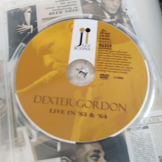 DVD - Dexter Gordon ‎– Live In '63 & '64
