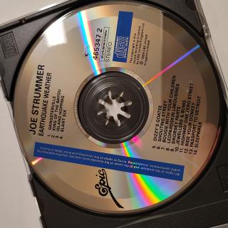 CD - Joe Strummer – Earthquake Weather - rel. 1989