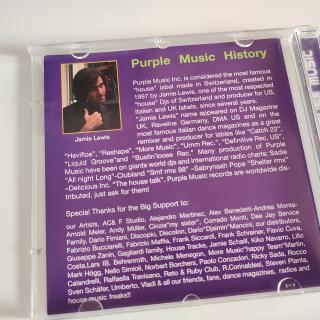 CD - Jamie Lewis – Purple Music Mastermix Volume One