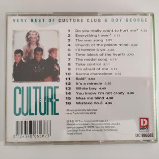 CD - Culture Club – Very Best Of Culture Club & Boy George