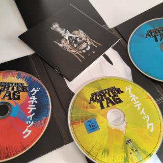 2xCD, 1 DVD - 4-fold-Digipak - Genetikk ‎– Achter Tag