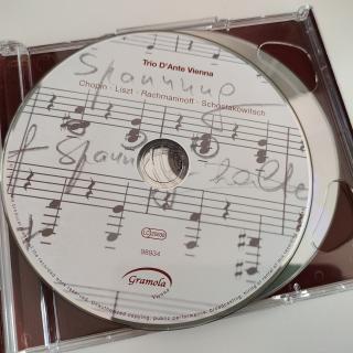 Trio D'Ante Vienna Chopin Liszt Rachmaninoff Schostakowitsch