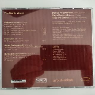 Trio D'Ante Vienna Chopin Liszt Rachmaninoff Schostakowitsch