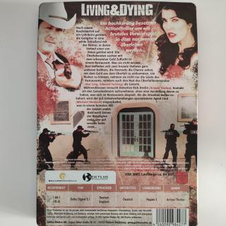 DVD Steelbook - Living & Dying - mit Michael Madsen