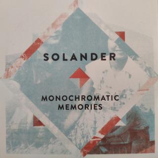 CD - SOLANDER - Monochromatic Memories - PROMO COPY