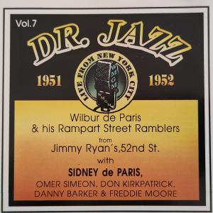 CD - Wilbur de Paris - DR. Jazz 1951 - 1952 Vol. 7