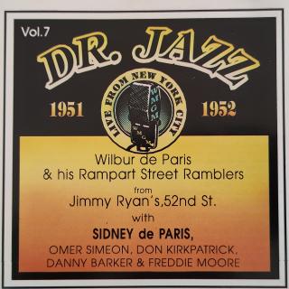 CD - Wilbur de Paris - DR. Jazz 1951 - 1952 Vol. 7