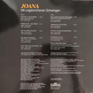 LP - Joana – Mit Ungebrochenen Schwingen - mit Signierung