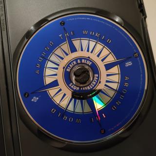 DVD - Backstreet Boys - Around the World - Black & Blue