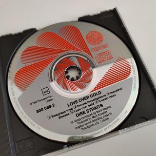 CD - Dire Straits ‎– Love Over Gold - Vertigo Red Swirl