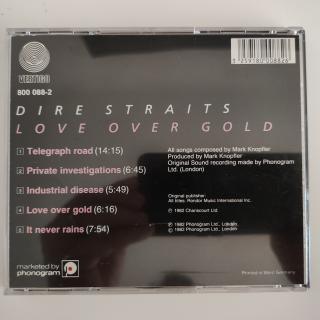 CD - Dire Straits ‎– Love Over Gold - Vertigo Red Swirl