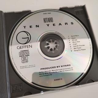 2xCD - Kitaro – Ten Years - aus 1988 Pressung in Topzustand