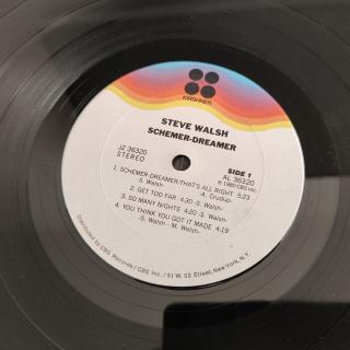 Steve Walsh – Schemer Dreamer LP | Vinyl NM | Top Zustand