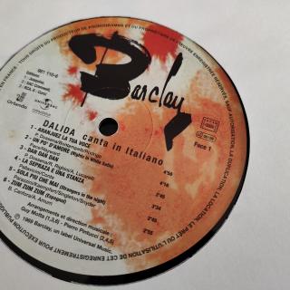 Dalida – Canta In Italiano LP Limited 2004 Nr. 0293