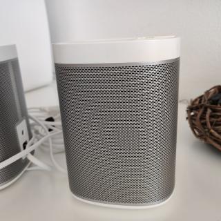 2x Sonos Play:1 WLAN Lautsprecher Weiss Stereo Set