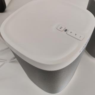 2x Sonos Play:1 WLAN Lautsprecher Weiss Stereo Set