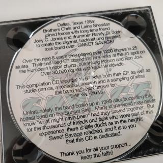 Sweet Savage – Archives 1985–1989 CD NWOBHM Metal
