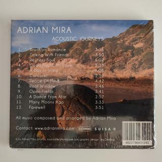 Adrian Mira – Acoustic Journeys | World Jazz aus Zürich | CD