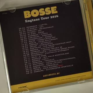 Bosse – Engtanz | CD voller Gefühl und Aufbruch