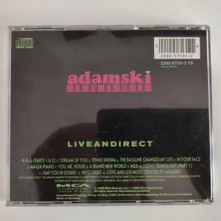 Adamski – Liveandirect (CD) | Acid House Klassiker von 1989