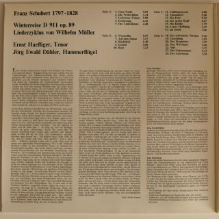 Schubert – Winterreise: preisgekrönte CH-er Aufnahme | 2xLP