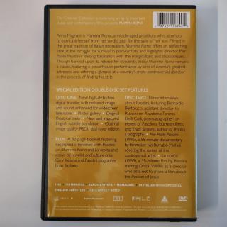 Mamma Roma (1962), Pasolini, The Criterion Collection, 2xDVD
