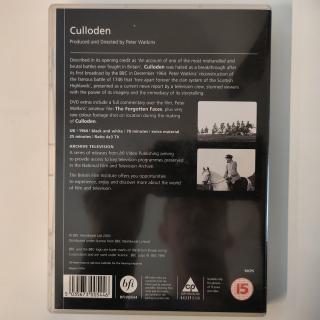 Culloden (1964) – Peter Watkins – BFI DVD