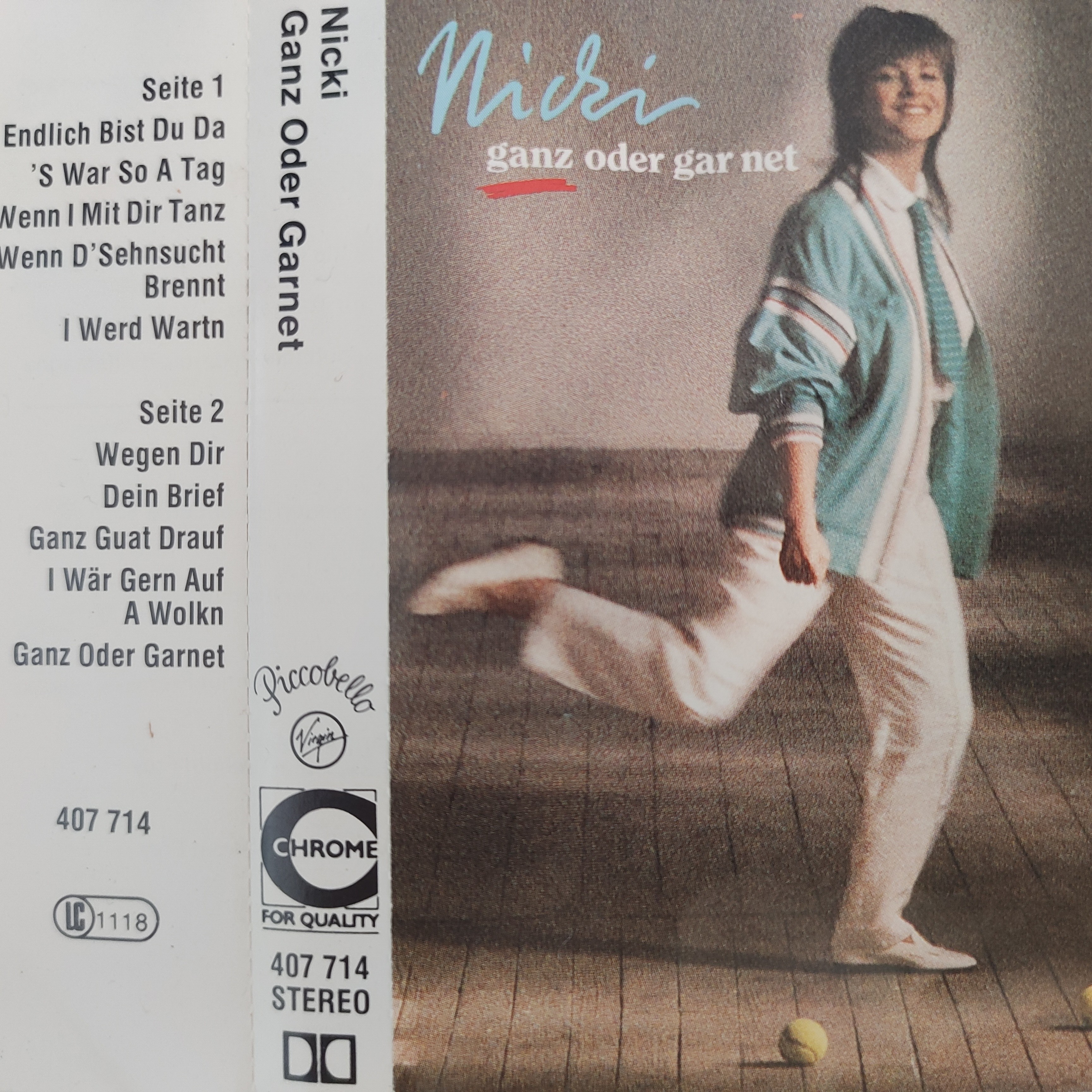 Nicki – Ganz oder gar net: Bayerischer Pop der 80er | MC