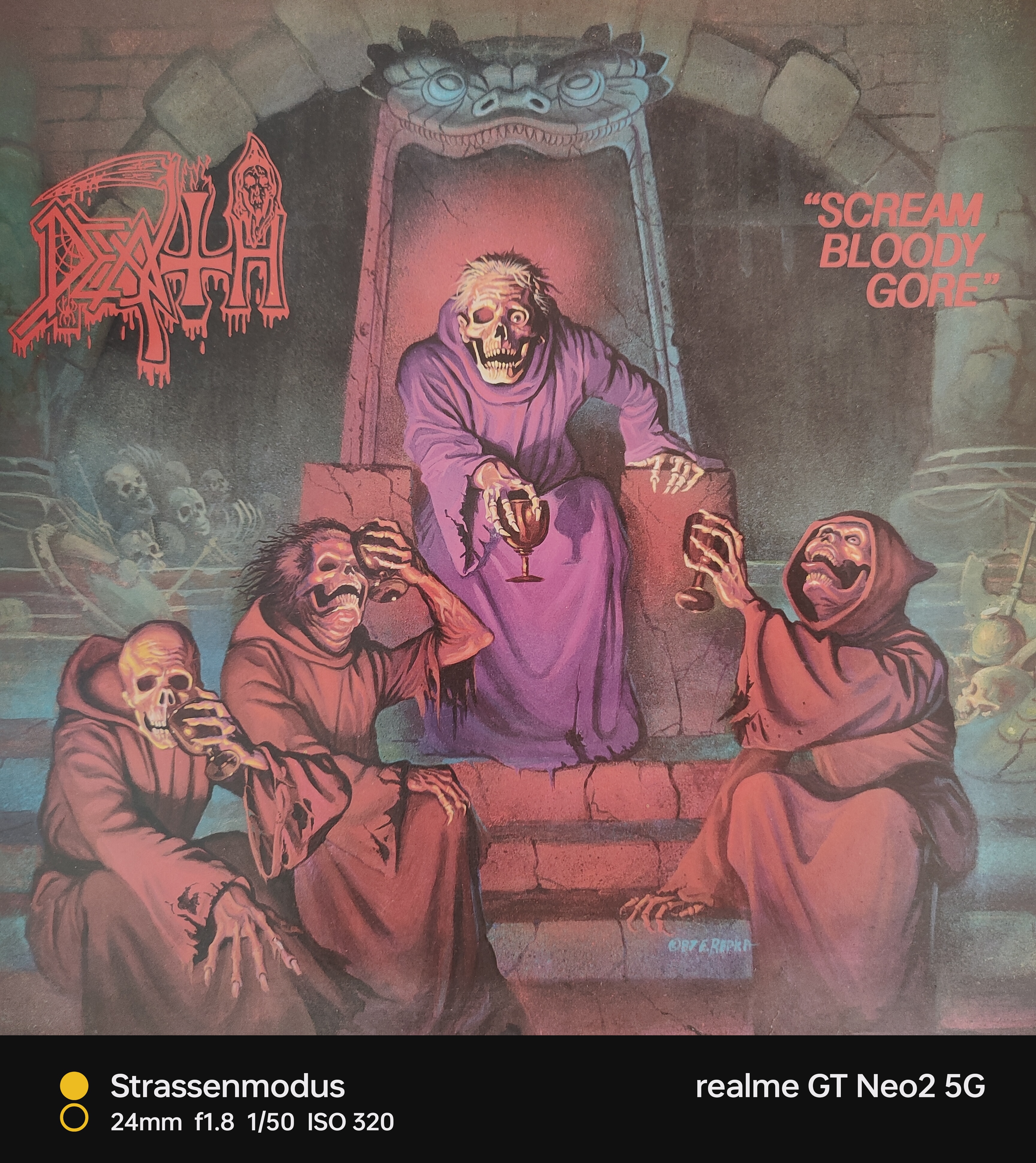 Death – Scream Bloody Gore: Death-Metal-Meilenstein | LP